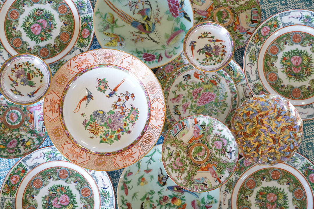 ROSE CANTON PLATES