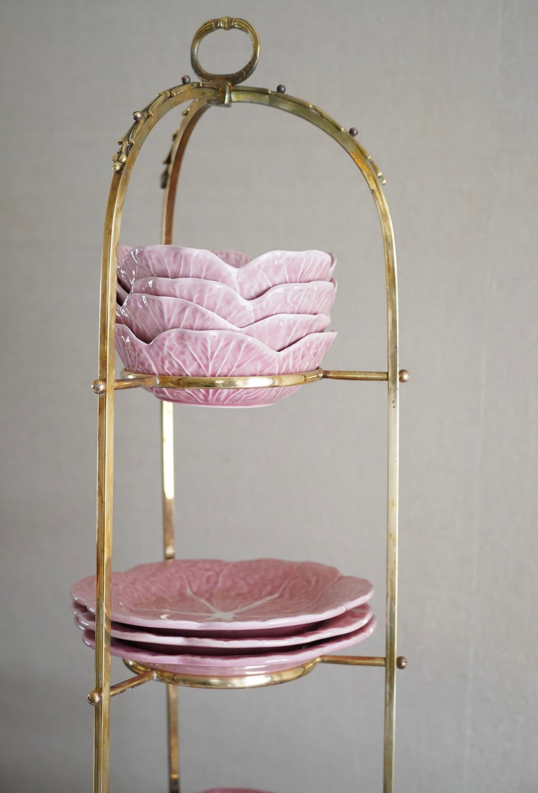 PAIR OF 9” BORDALLO PINHEIRO LUNCHEON PLATE