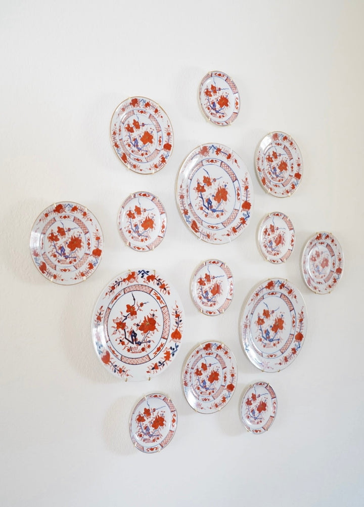 INSTANT ANTIQUE CHINESE PLATE WALL