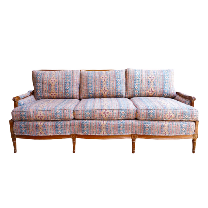 NEOCLASSICAL UPHOLSTERED SOFA