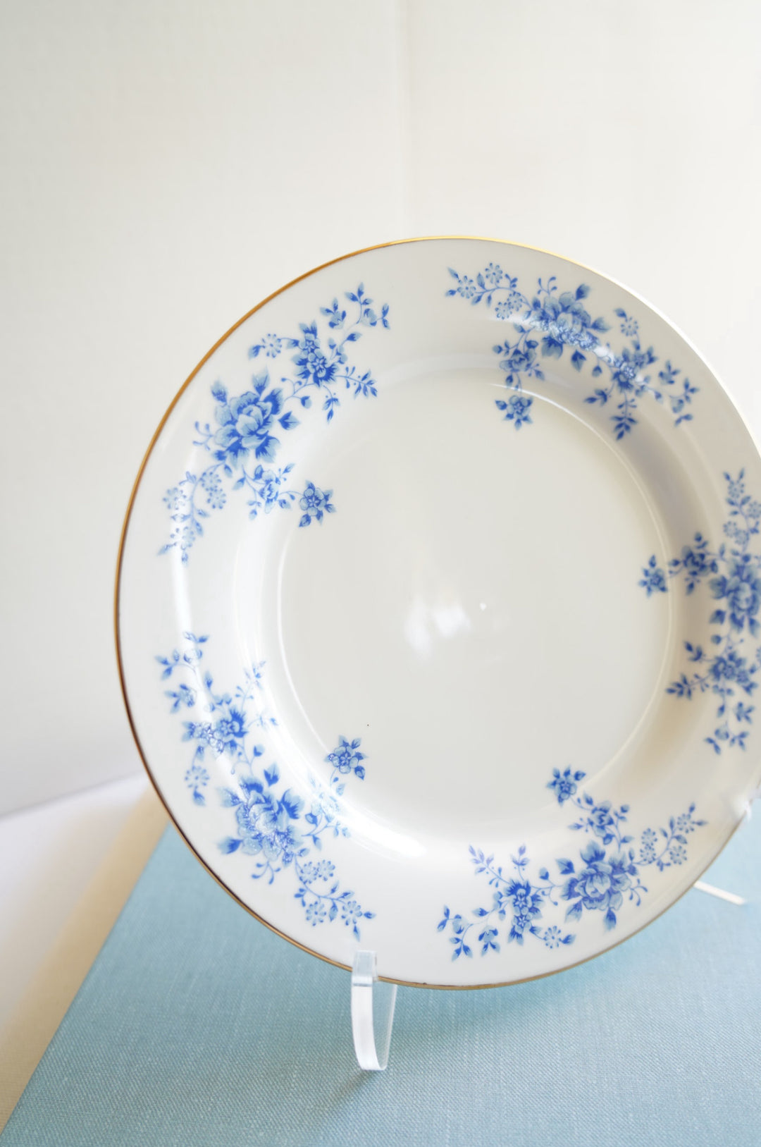 China Garden Prestige Blue Rose
Porcelain Salad Plate Set of 4