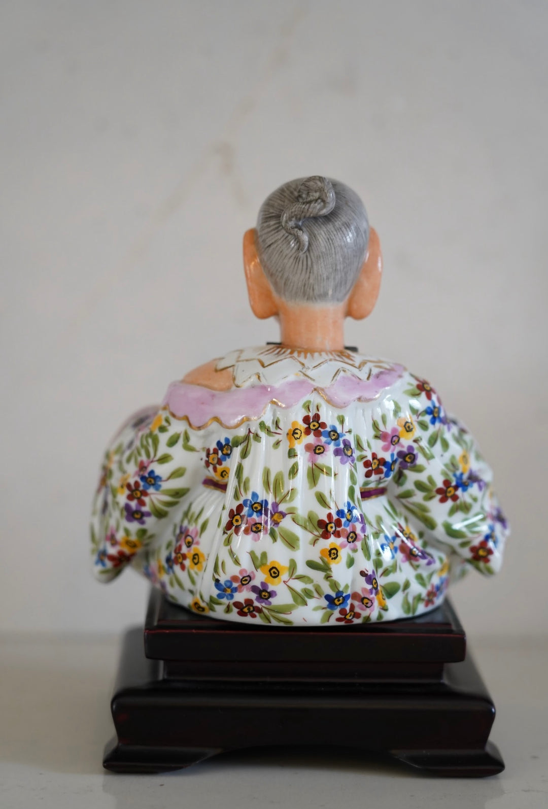 ANTIQUE CAPODIMONTE NODDING PAGODA