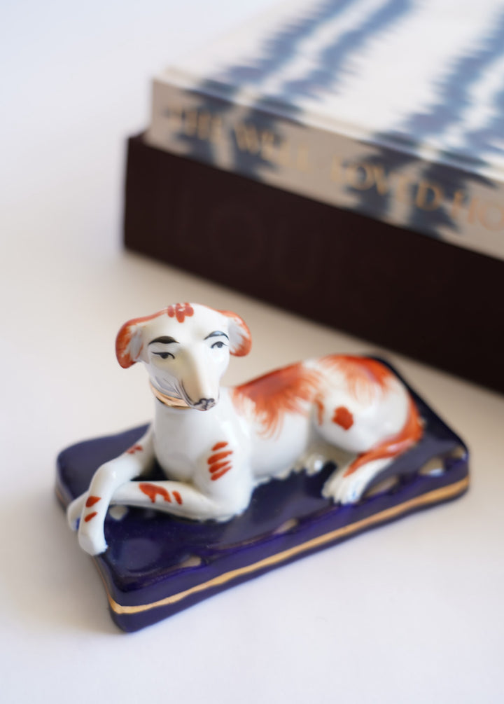 Staffordshire dog figurine