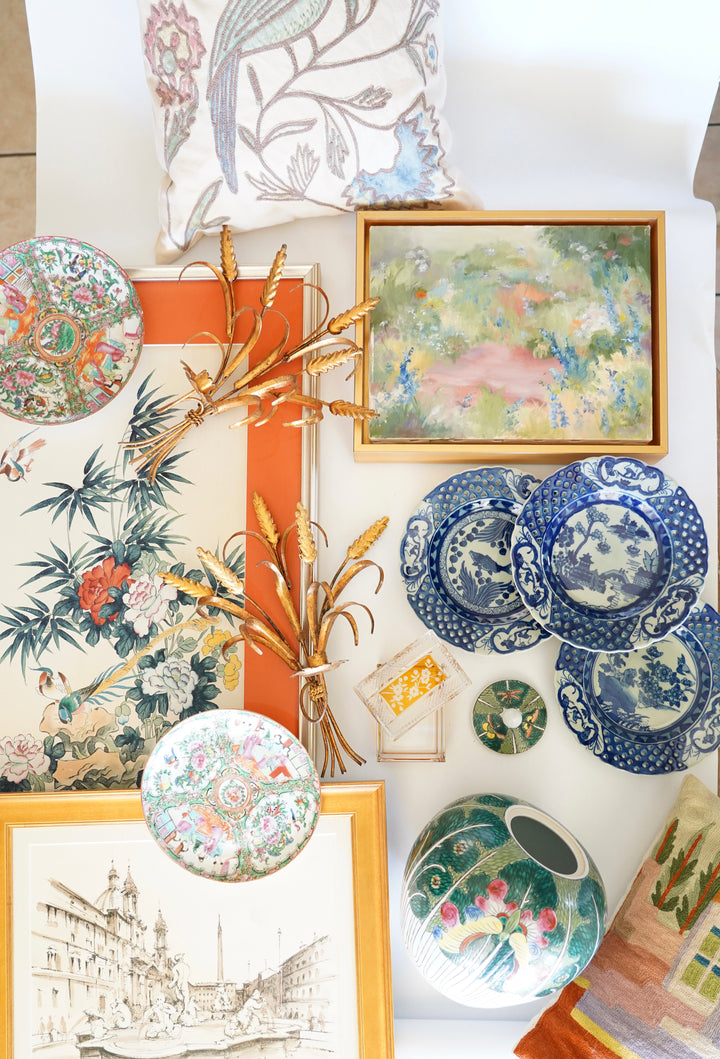 PAIR OF ITALIAN WHEAT GILT GOLD SCONCES