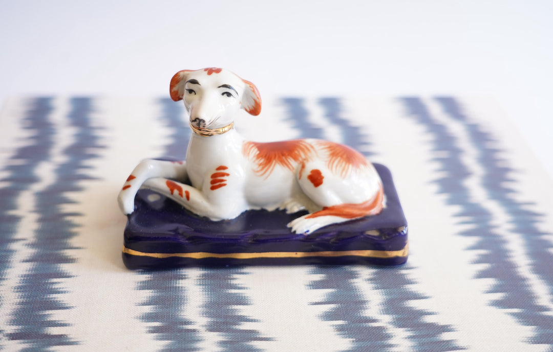 Staffordshire dog figurine