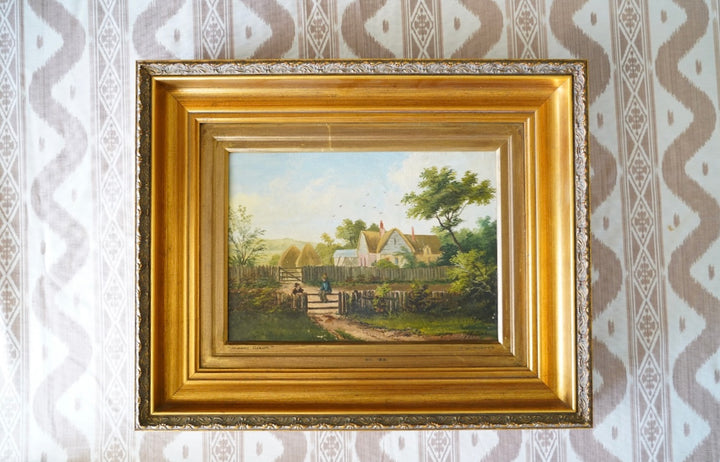 JJ HUGHES OIL ON CANVAS