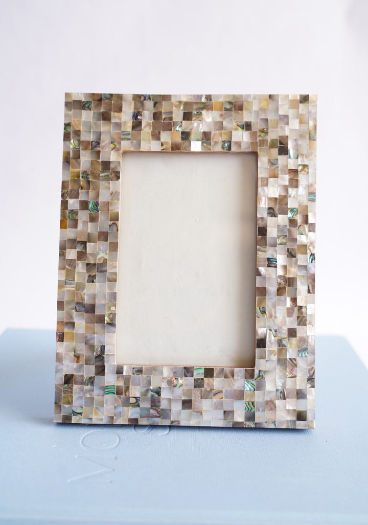 Mother of pearl picture frame