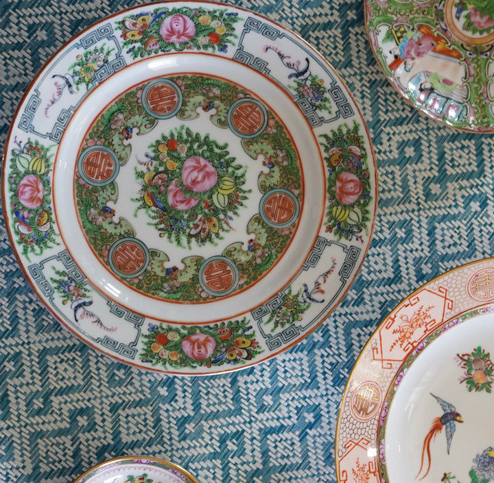 ROSE CANTON PLATES