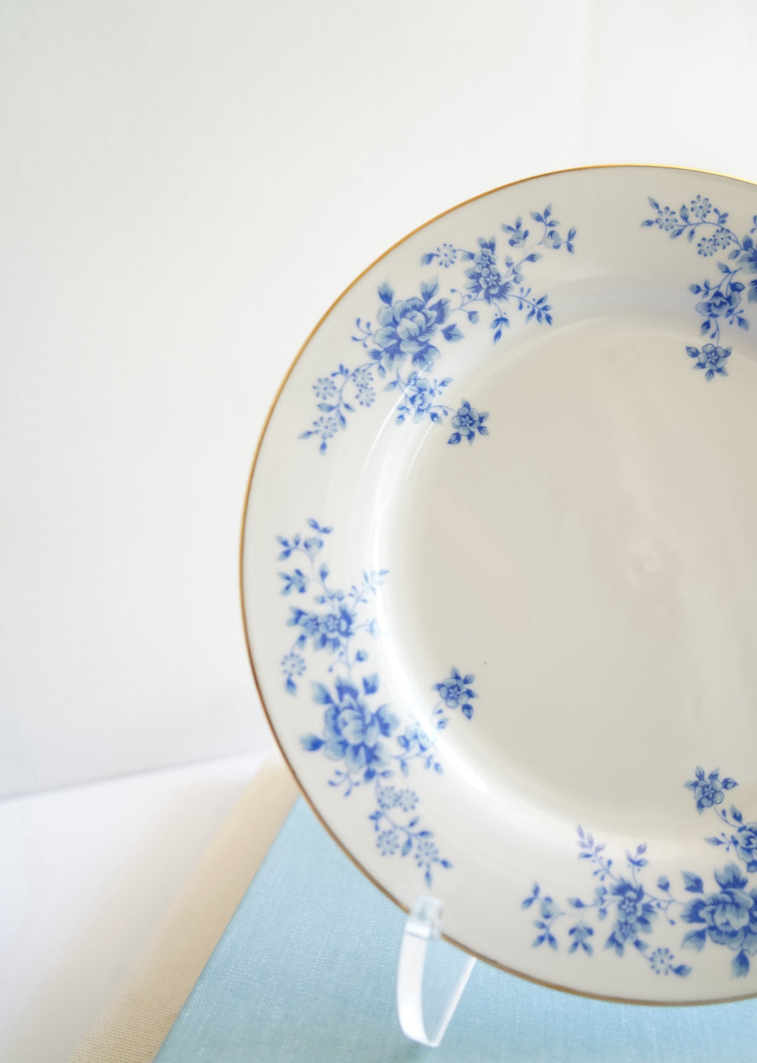 China Garden Prestige Blue Rose
Porcelain Salad Plate Set of 4