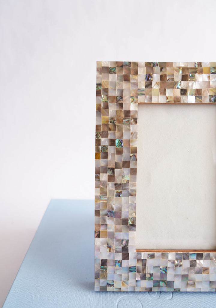 Mother of pearl picture frame