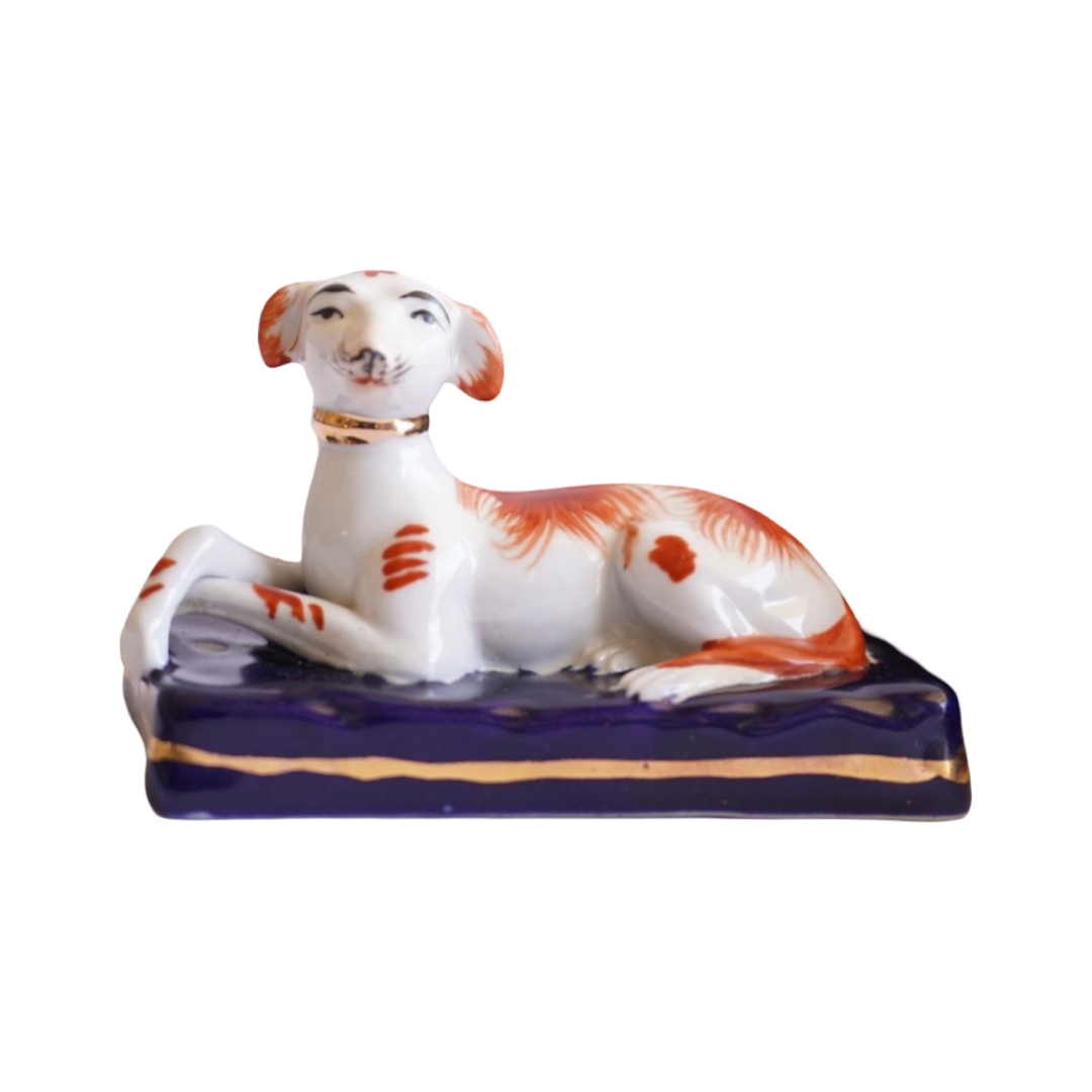 Staffordshire dog figurine