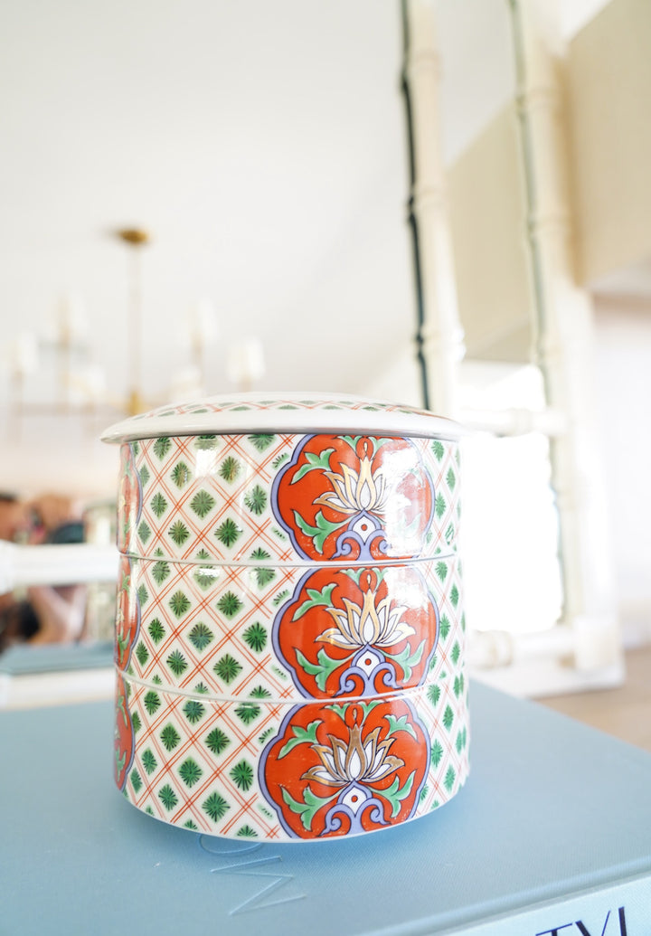 Japanese stacking trinket box