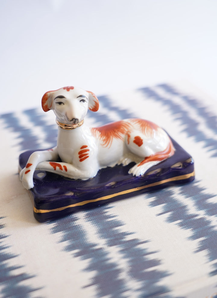 Staffordshire dog figurine