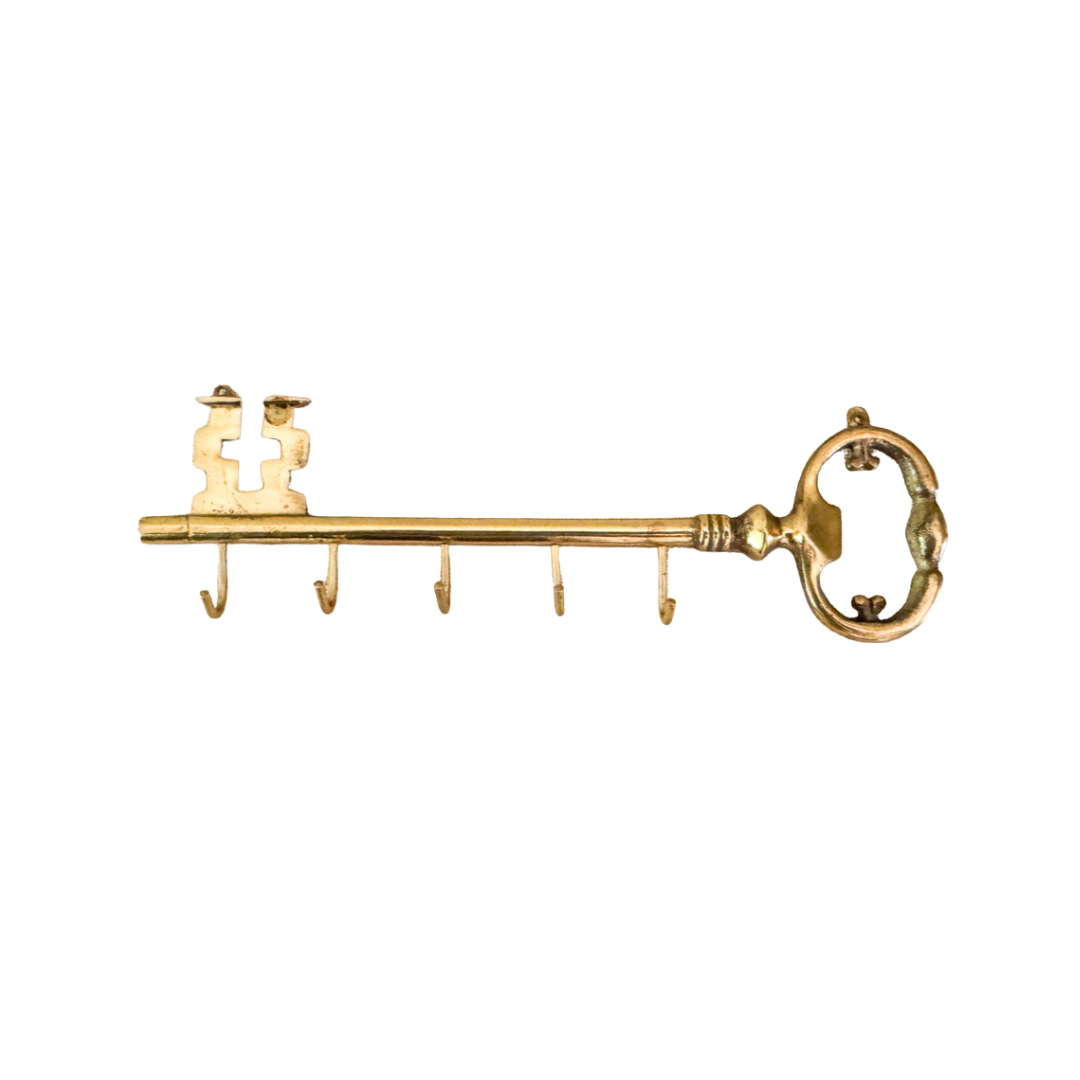 Brass skeleton wall hook