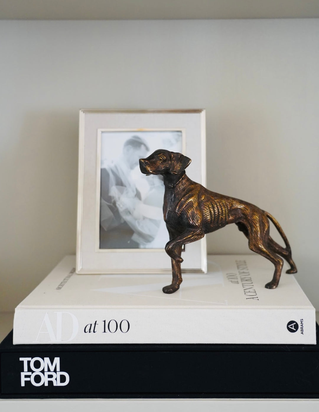 IRON ENGLISH POINTER DOG