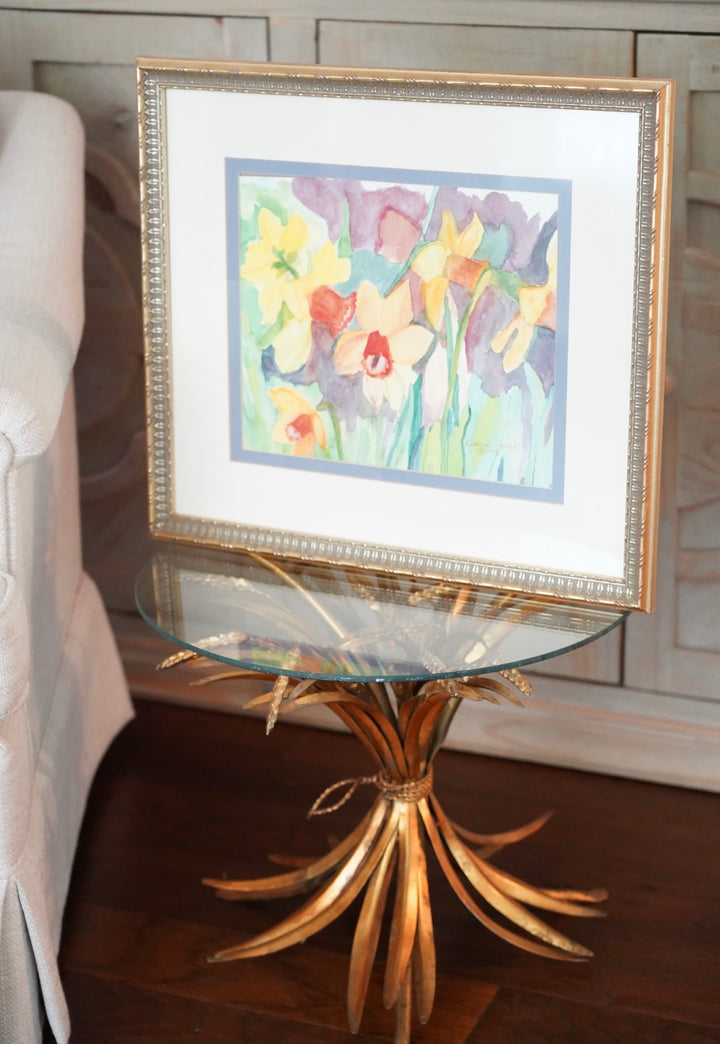 ORIGINAL GARDEN WATERCOLOR