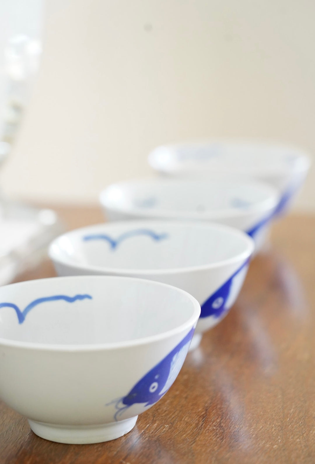 HAND PAINTED KOI FISH BOWLS