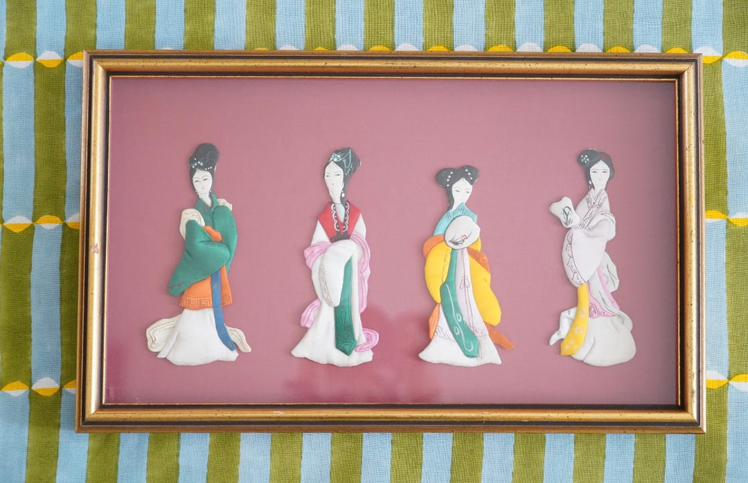 SILK GEISHA DOLLS ART