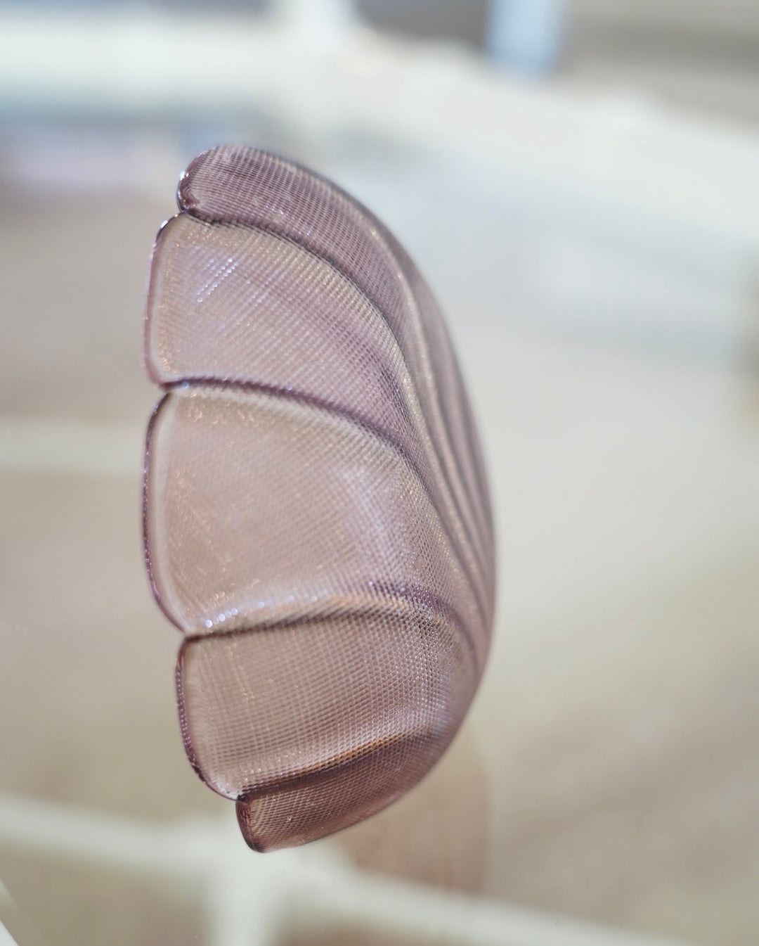 LAVENDER SHELL TRINKET BOWL