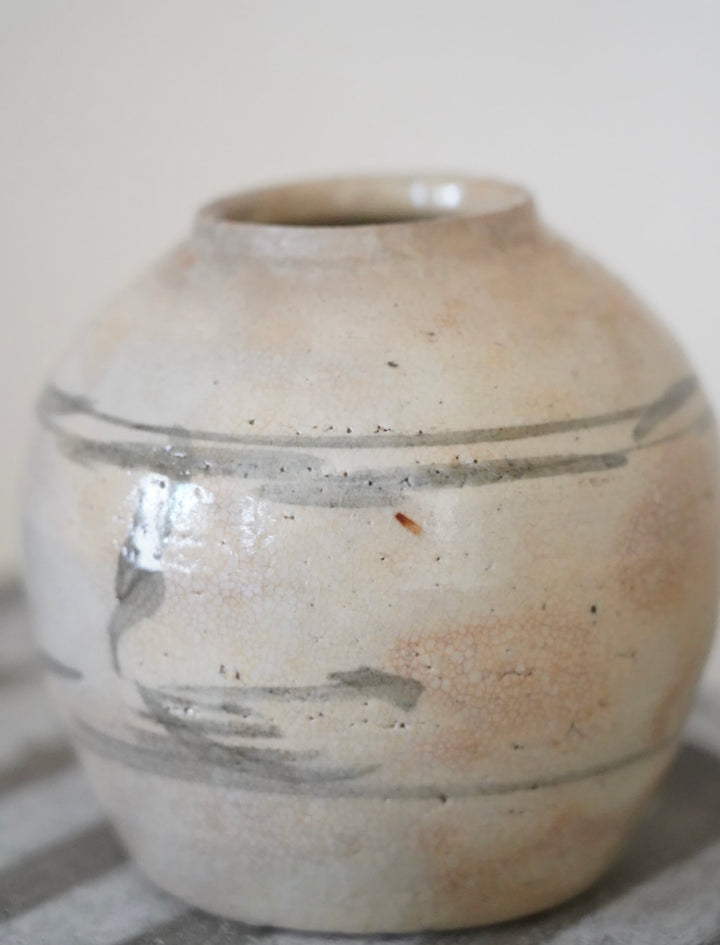 ANTIQUE CHINESE GLAZED GINGER JAR