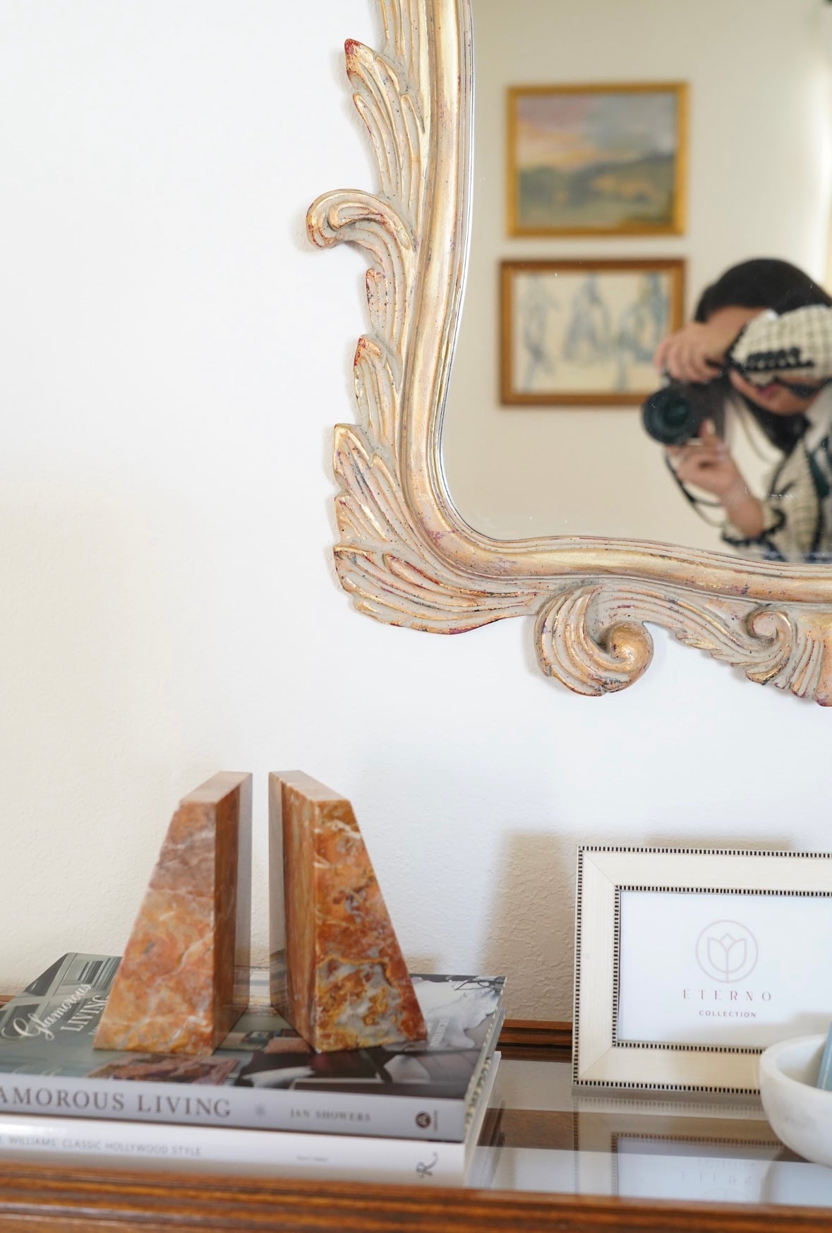 LARGE ROCOCO MIRROR