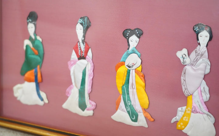 SILK GEISHA DOLLS ART