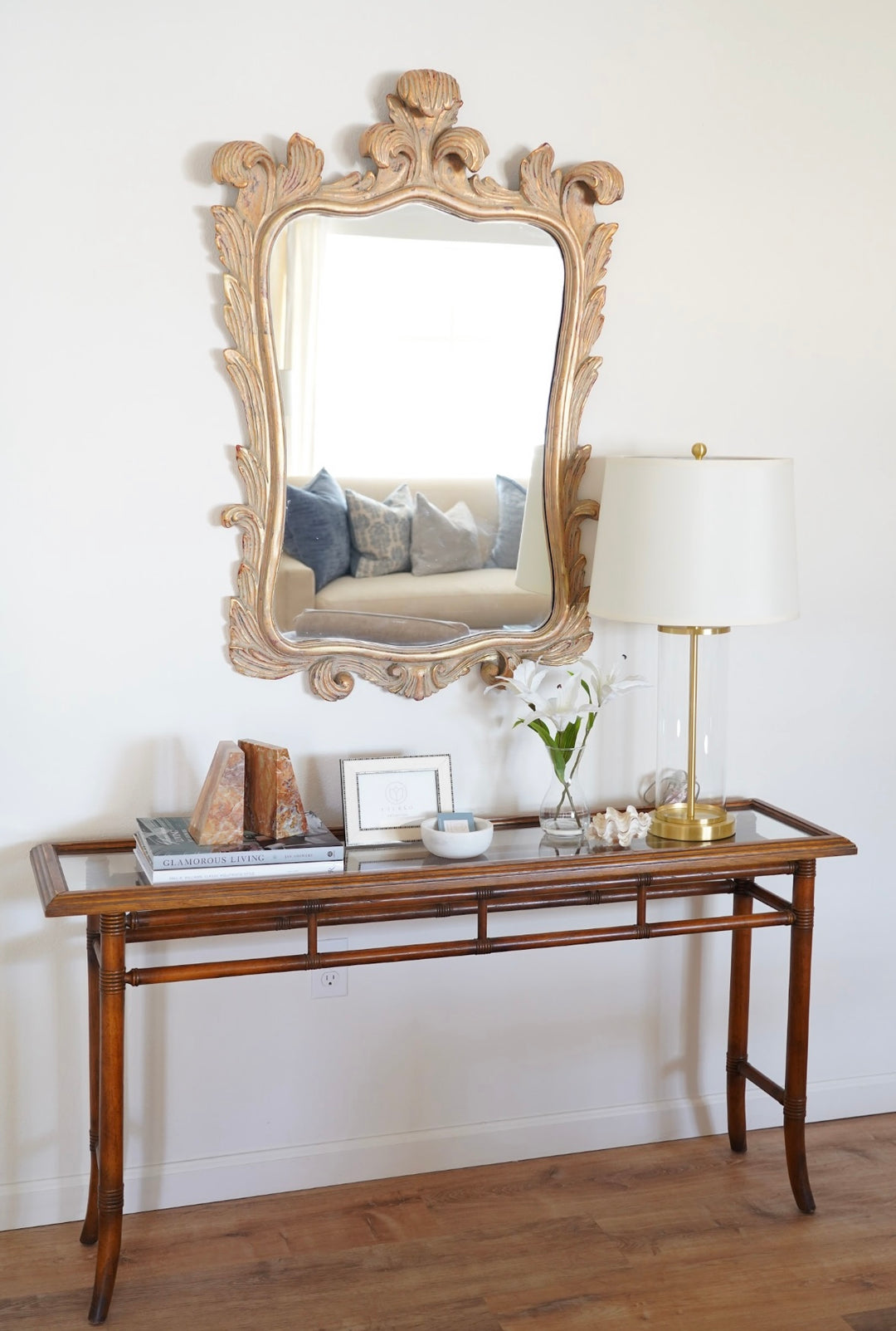 LARGE ROCOCO MIRROR