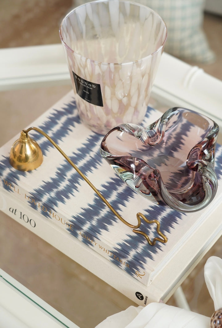 AMETHYST VINTAGE ART GLASS BOWL