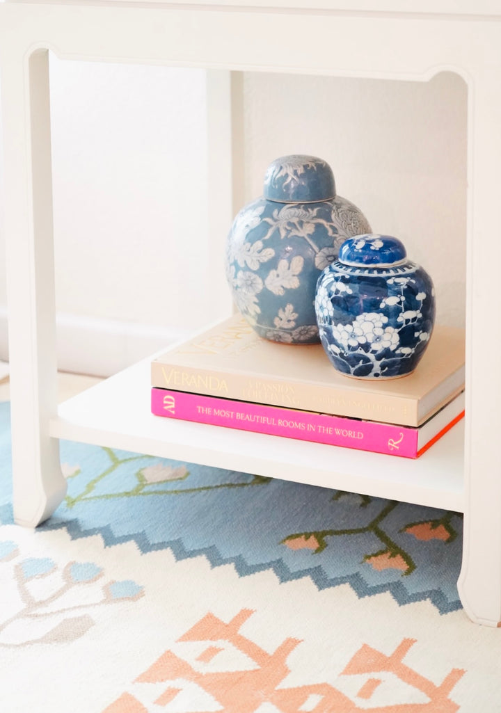 BLUE GINGER JAR VASE