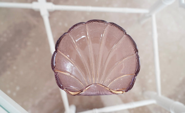 LAVENDER SHELL TRINKET BOWL