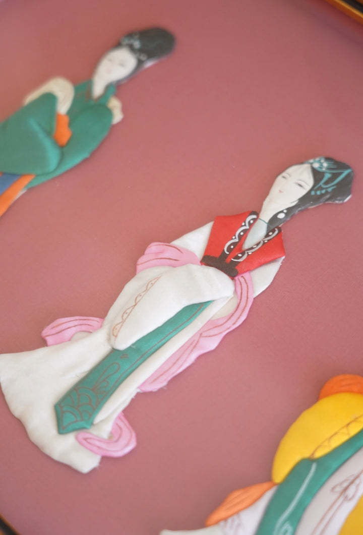 SILK GEISHA DOLLS ART