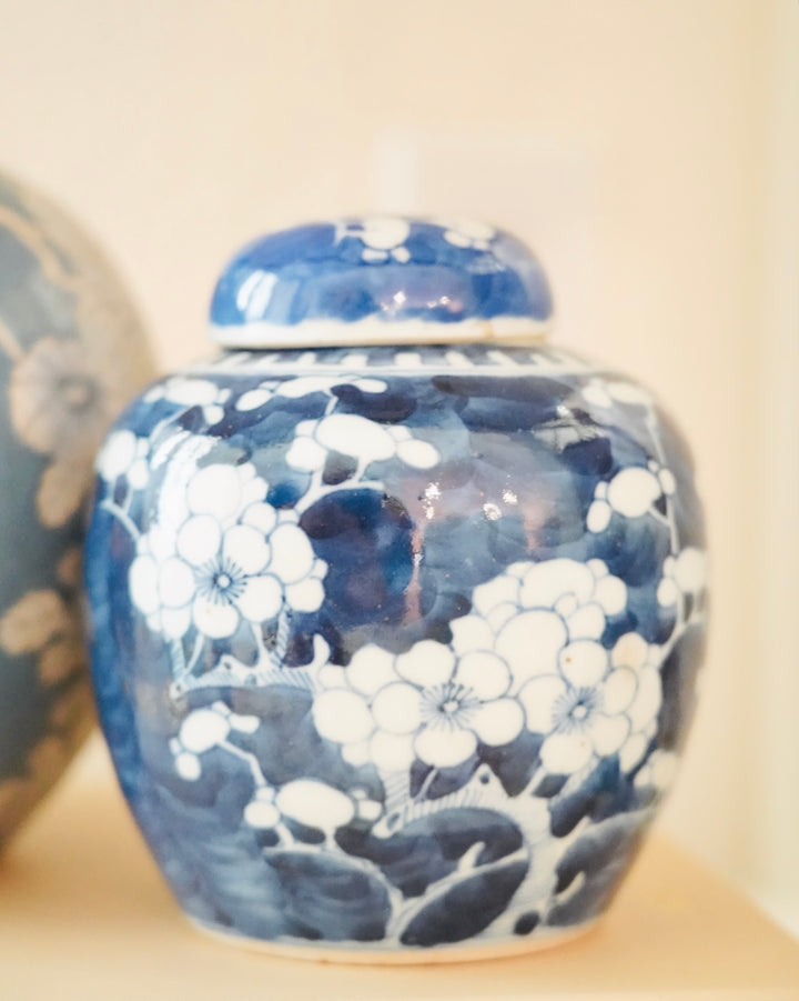 BLUE GINGER JAR VASE