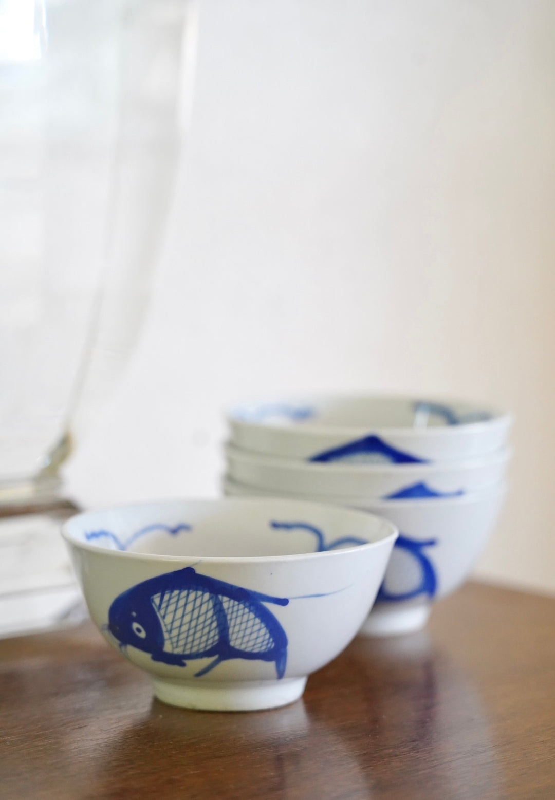 HAND PAINTED KOI FISH BOWLS