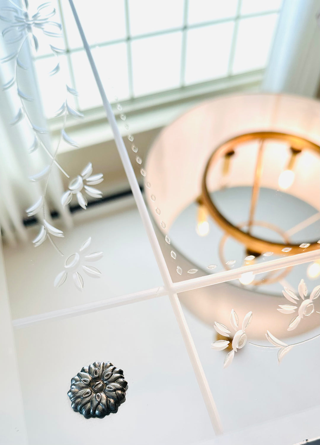 VENETIAN ETCHED MIRROR