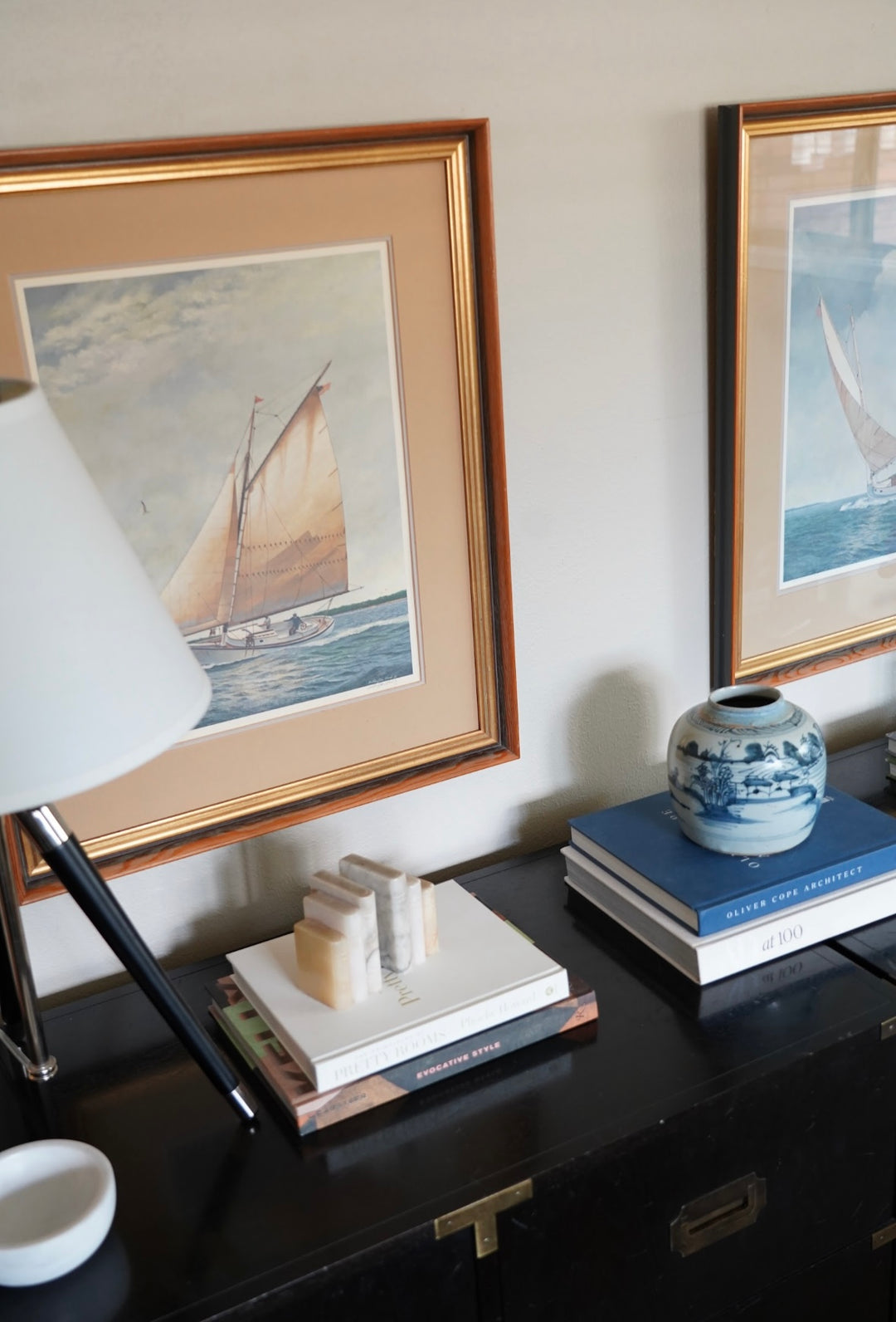 BLUE GINGER JAR VASE