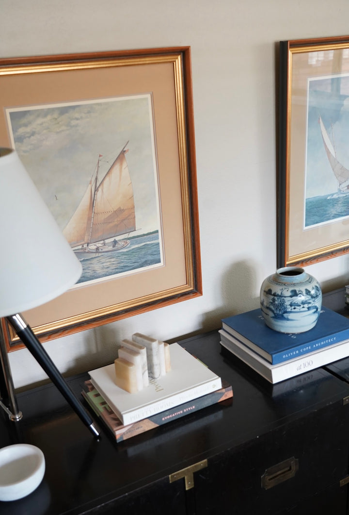 BLUE GINGER JAR VASE