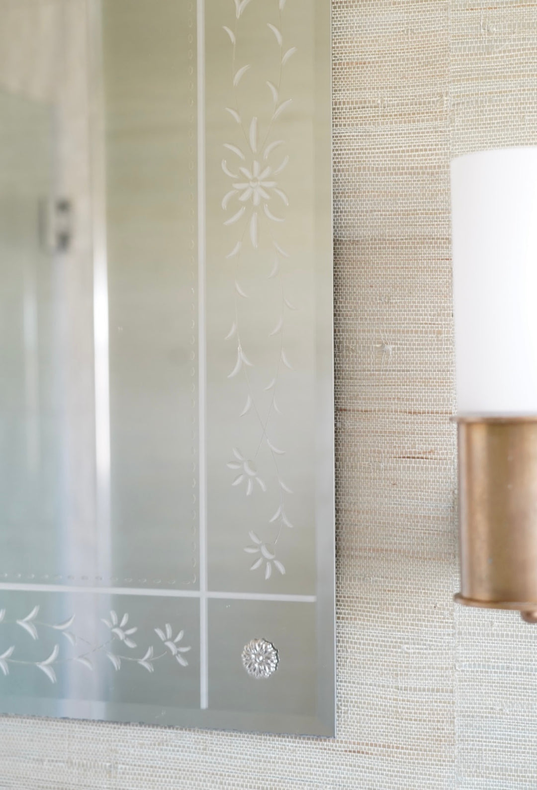 VENETIAN ETCHED MIRROR