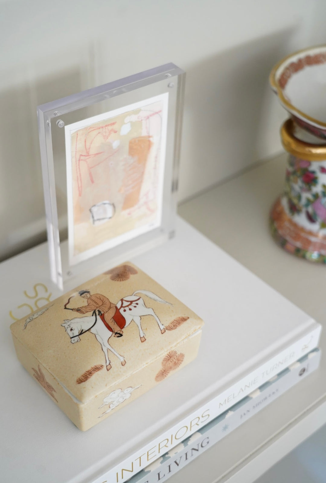 JAPANESE PORCELAIN TRINKET BOX