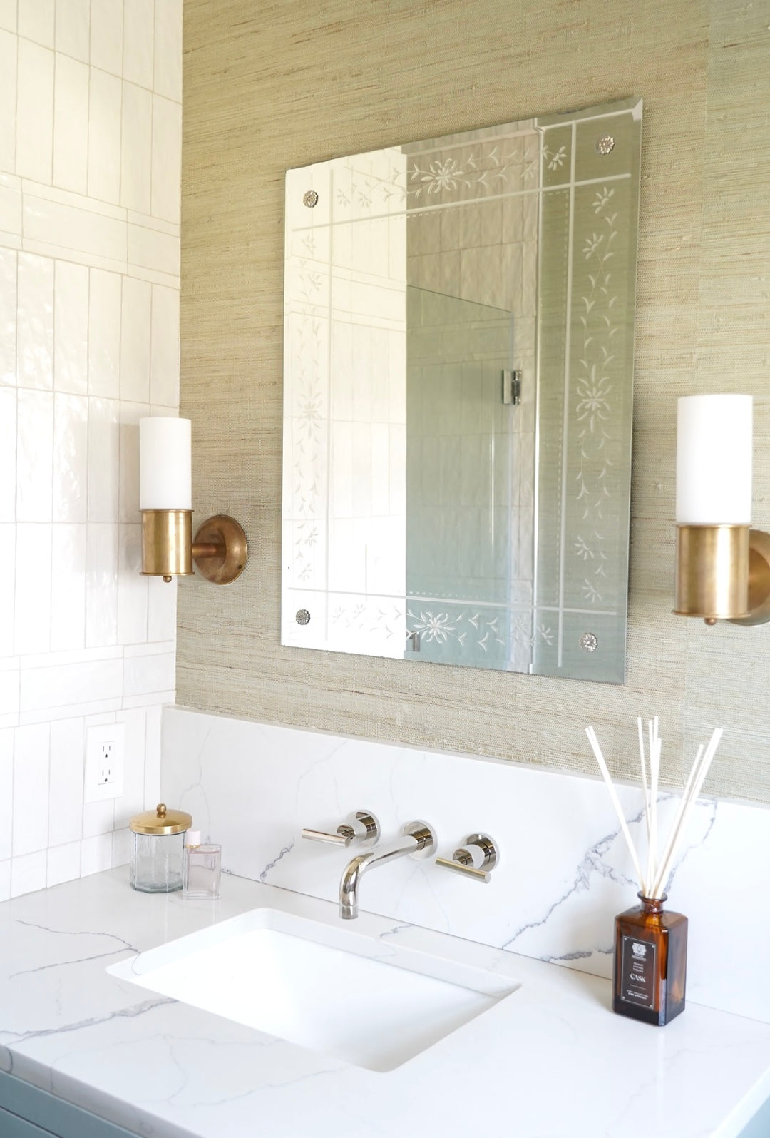 VENETIAN ETCHED MIRROR