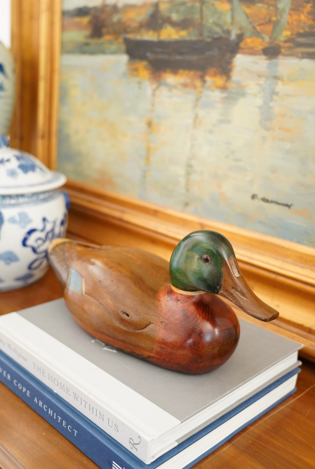 TOM TABER MALLARD DECOY