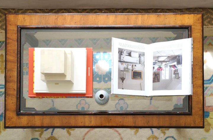 DREXEL BAMBOO COFFEE TABLE