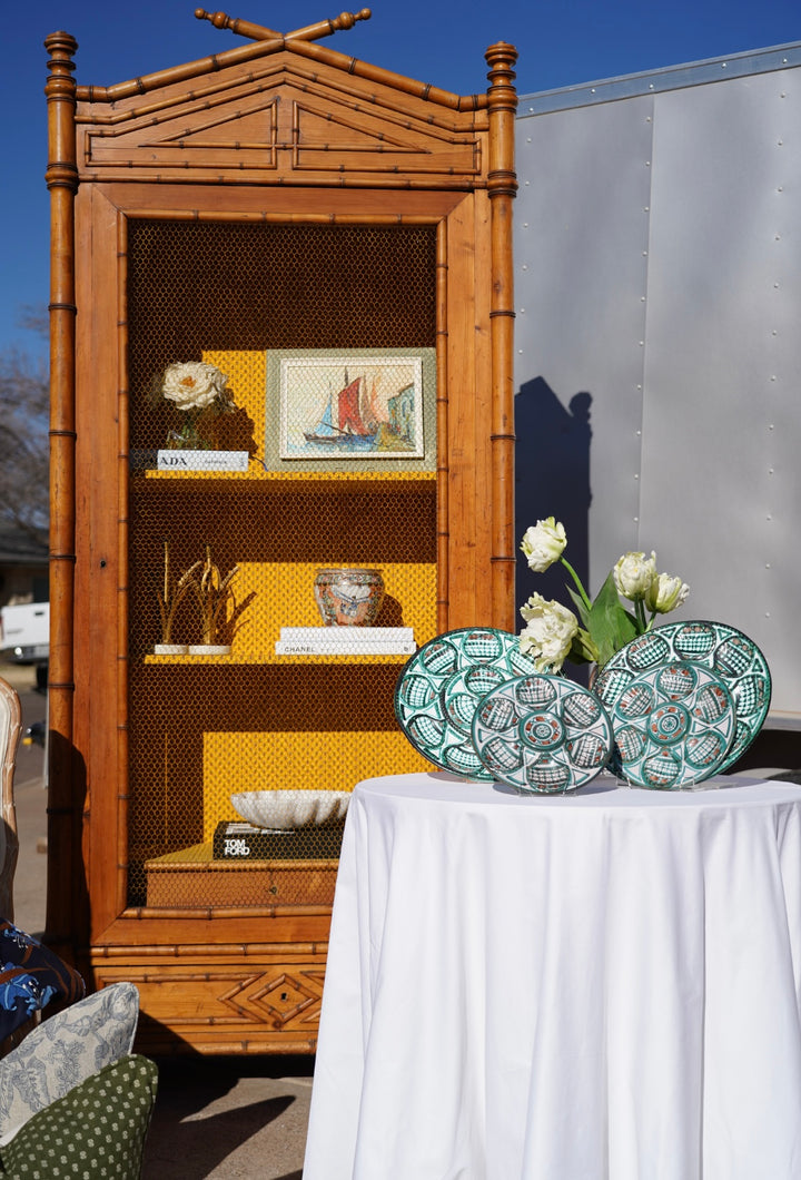 MID CENTURY ROBERT PICAULT OYSTER PLATE SET