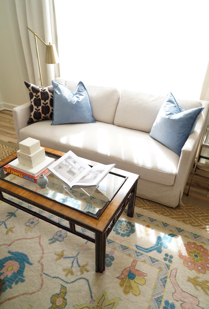 DREXEL BAMBOO COFFEE TABLE