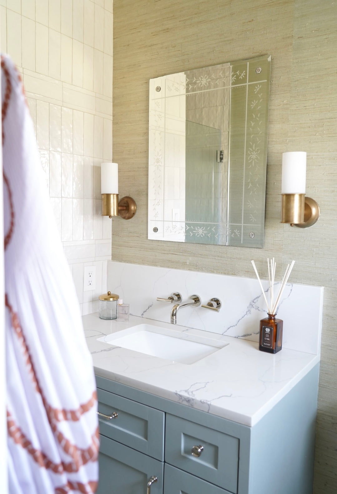 VENETIAN ETCHED MIRROR