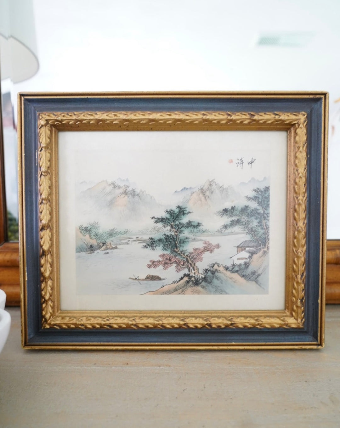 CHINESE WATERCOLOR PAINTING ON SILK
