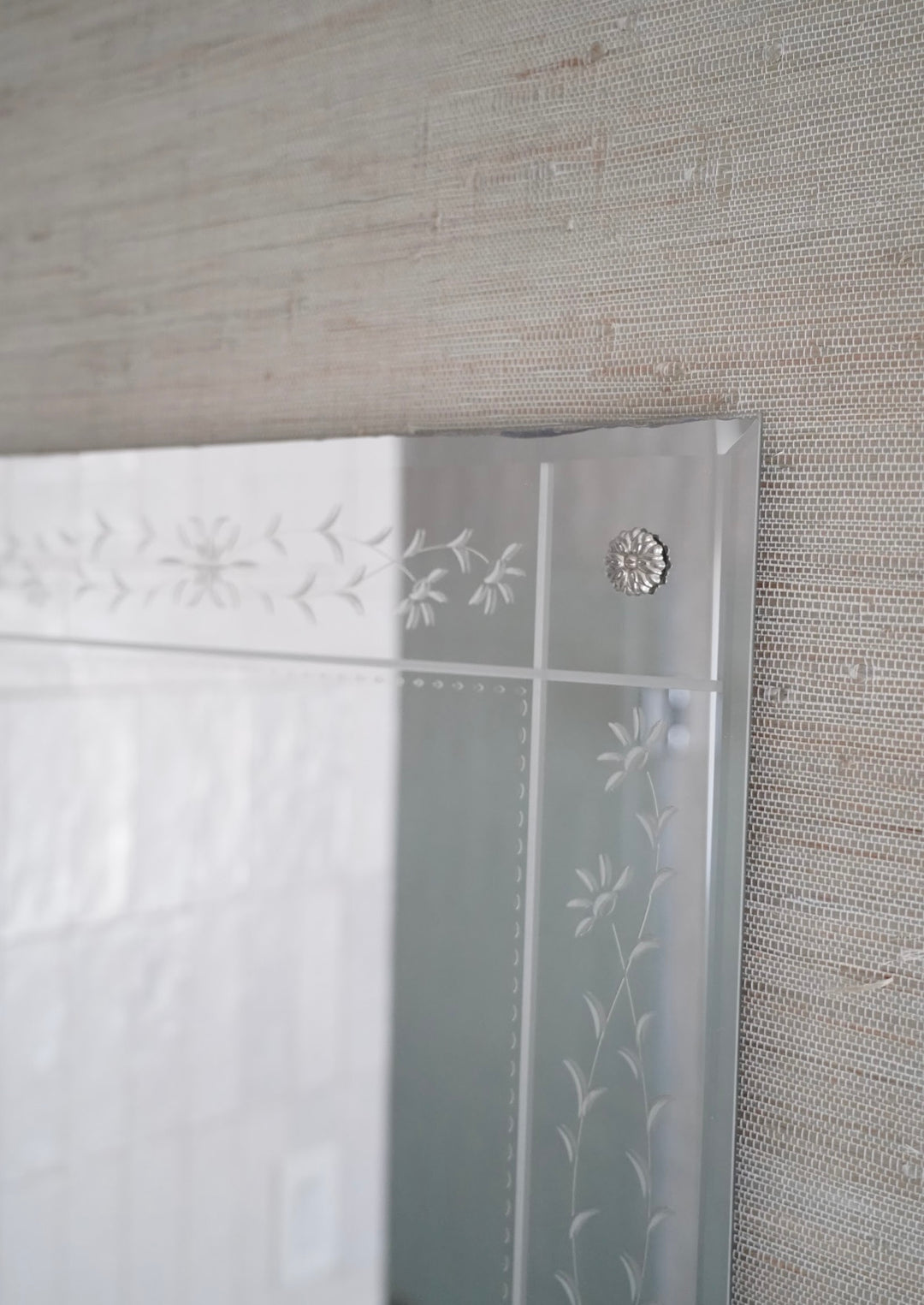 VENETIAN ETCHED MIRROR