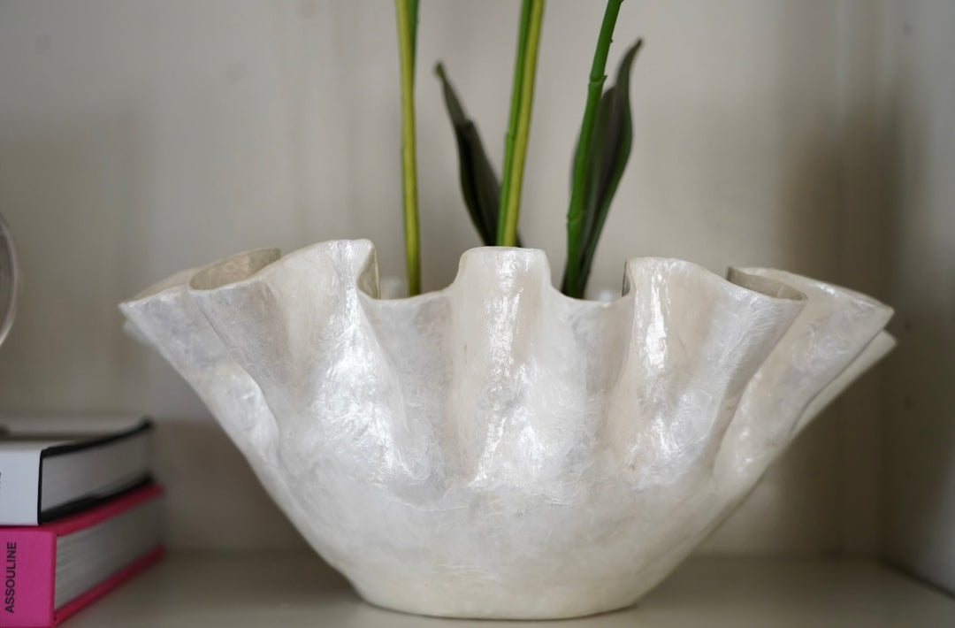 CAPIZ RUFFLE ORCHID ARRANGEMENT