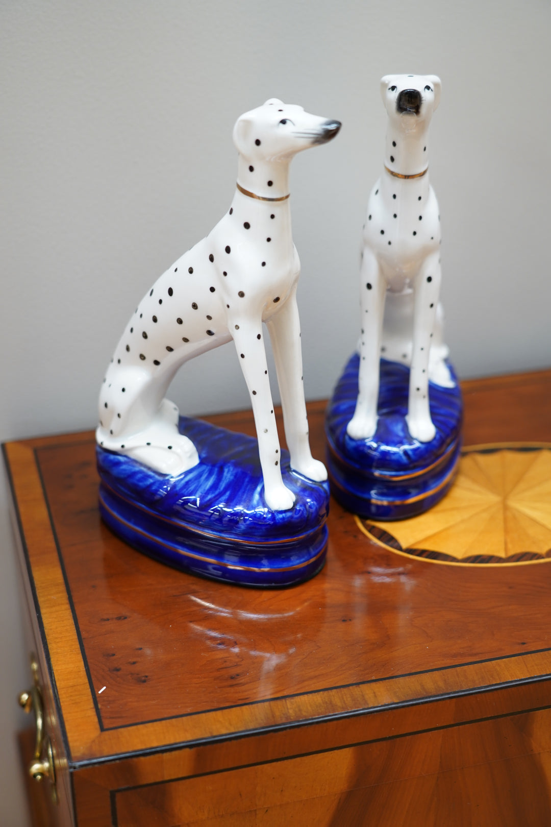 FITZ & FLOYD DALMATIAN BOOKENDS