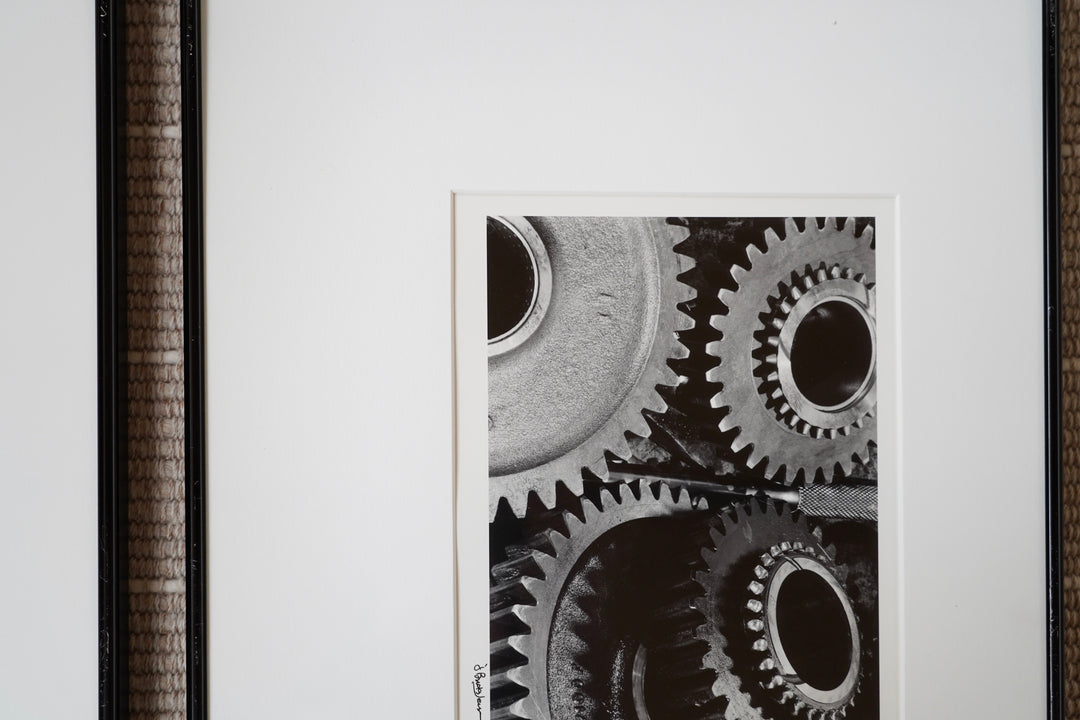 BROOKS JENSEN BLACK & WHITE FRAMED PHOTOGRAPHS
