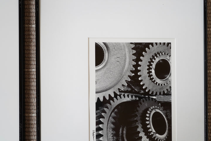 BROOKS JENSEN BLACK & WHITE FRAMED PHOTOGRAPHS